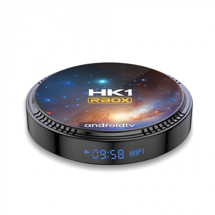TV Box HK1 RBOX W2T Smart, 4K, Android 11, 4GB RAM, 32GB ROM, quad core ARM® Cortex A35, control vocal 2.4G, Netflix,Hulu,Flixster, Youtube [2]