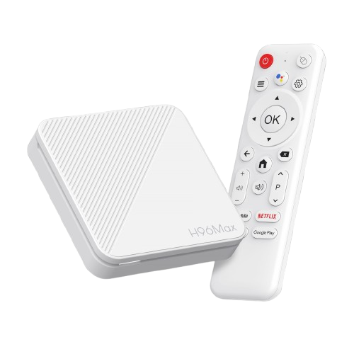 TV Box iSEN H96 MAX H313, 4K Ultra HD, 2GB RAM, 16GB ROM, Android 14, Quad Core, WiFi6, BT5.0, OK Google