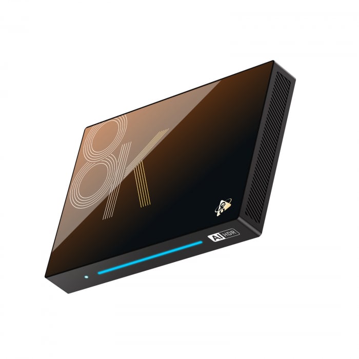 iSEN H96 Max M9S AI Smart TV Box, 8K Ultra HD, 8GB RAM, 128GB ROM, Android 14, Nyolcmagos, WiFi 6, BT 5.4, AV1 [5]