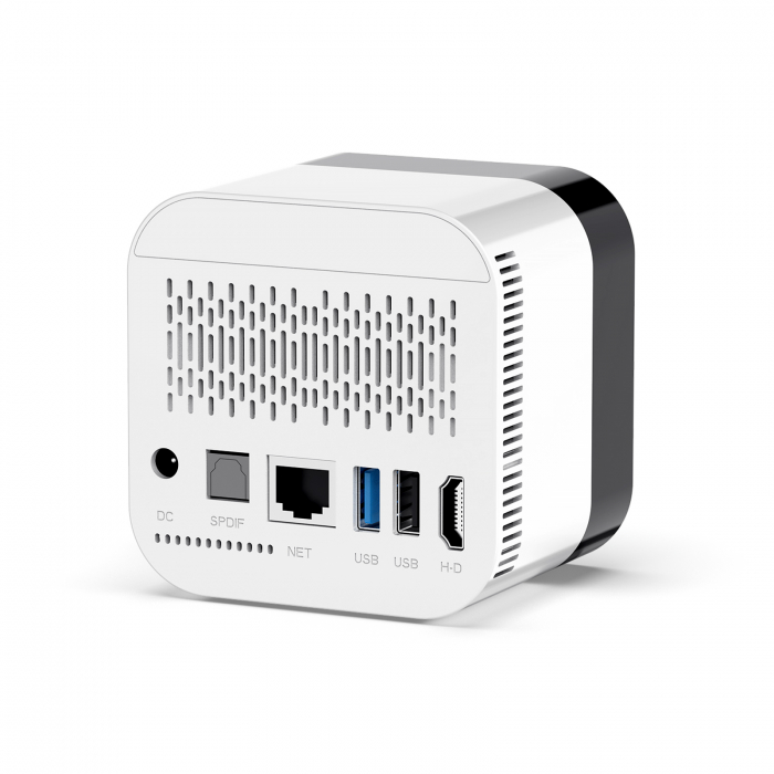 TV Box iSEN H96Max H728, Digital Clock, 8K Ultra HD, 3D, Android 14, H.265/VP9, 2GB RAM+16GB ROM, Octa-core A55, WiFi 6, BT 5.X, Ok Google, AirPlay, DLNA, Gigabit Ethernet [3]