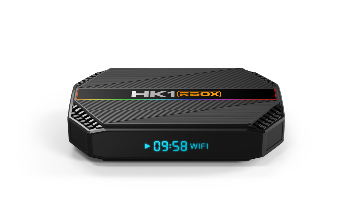 TV Box iSEN HK1 RBOX X5S Smart Media Player, Negru, 4K, 4GB RAM, 64GB ROM, Android 14, Amlogic S905Y5 Quad Core A55, WiFi 6, Bluetooth 5.X, HDMI 2.1a, HDR10+ [4]