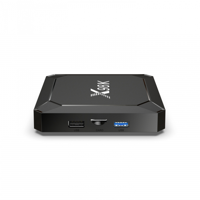 TV Box iSEN X98K, 4K UHD, Android 13, 4GB RAM, 32GB ROM, RK3528A Quad-Core, WiFi 6, Bluetooth 5.x, HDMI 2.X, USB3.0, SPDIF, Ethernet, Micro SD Slot, Audio Out [8]