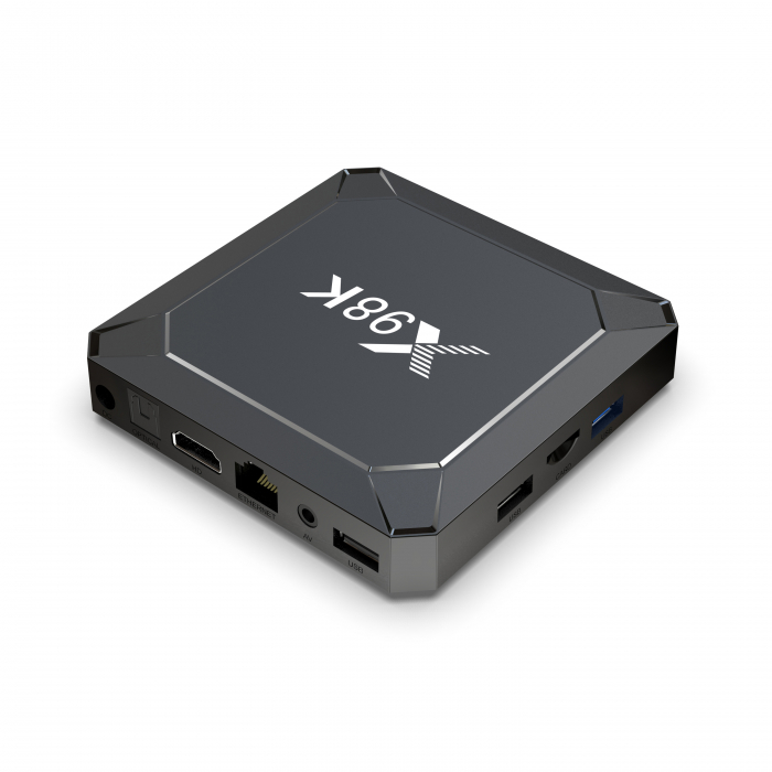 TV Box iSEN X98K, 4K UHD, Android 13, 4GB RAM, 32GB ROM, RK3528A Quad-Core, WiFi 6, Bluetooth 5.x, HDMI 2.X, USB3.0, SPDIF, Ethernet, Micro SD Slot, Audio Out [6]