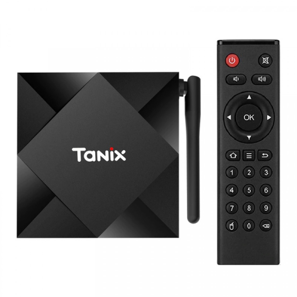 TV Box Tanix TX6S-H, 6K, Android 10, 4GB RAM, 64GB ROM, Allwinner H616, QuadCore, Dual WiFi, Slot memorie