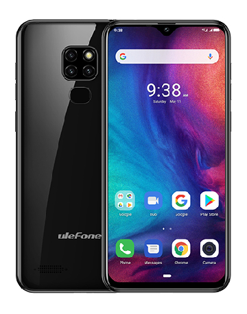 Telefon mobil Ulefone Note 7P, IPS 6.1 , 3GB RAM, 32GB ROM, Android 9.0, Helio A22 QuadCore, 3500mAh, Dual Sim, Negru, Resigilat