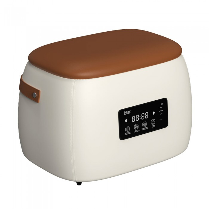 Uscator electric cu functie de reimprospatare pentru incaltaminte iHunt Shoe Fresh, sterilizare UV, sterilizare, uscare rapida, 3 moduri, 6.3 inch display, 30L capacitate, 4400 mAh, design slim cu functie de taburete si depozitare [3]