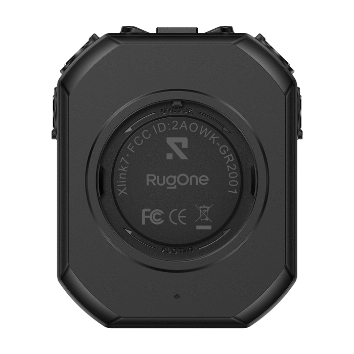 Walkie Talkie RugOne XLink 7, Negru, 4G, Comunicare vocală AI, GPS, Bluetooth 5.2, SOS, Baterie 1050mAh, USB-C, Nano SIM [11]