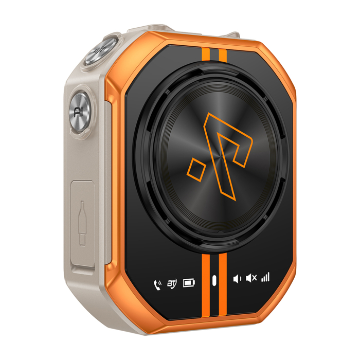 Walkie Talkie RugOne XLink 7, Sand Dune, 4G, Comunicare vocală AI, GPS, Bluetooth 5.2, SOS, Baterie 1050mAh, USB-C, Nano SIM [8]