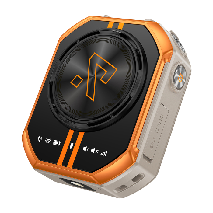 Walkie Talkie RugOne XLink 7, Sand Dune, 4G, Comunicare vocală AI, GPS, Bluetooth 5.2, SOS, Baterie 1050mAh, USB-C, Nano SIM [17]