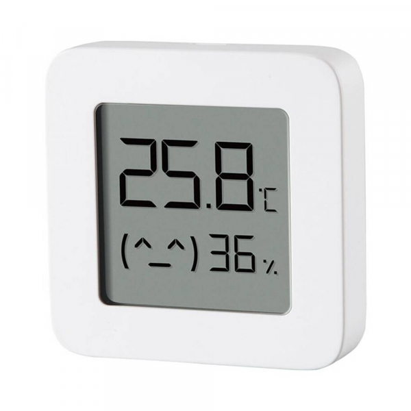 Termohigrometru wireless Xiaomi Mi Temperature and Humidity Monitor 2, LCD 1.5", Bluetooth v4.2, CR2032, Alb [3]