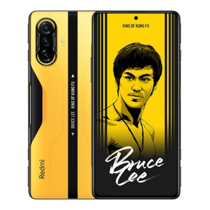 Telefon mobil Xiaomi Redmi K40 Bruce Lee Special Gaming Edition, 5G, AMOLED 6.67 120Hz, 12GB RAM, 256GB ROM, Dimensity 1200, NFC, Dual SIM imagine noua
