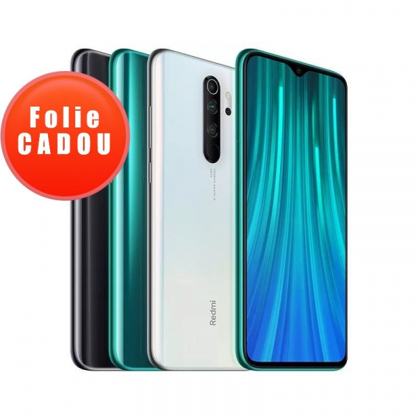 Telefon mobil Xiaomi Redmi Note 8 Pro, 6.53 inch, Helio G90T, 6GB RAM, 64GB ROM, Android 9.0 cu MIUI V10, Octa-Core, 4500mAh, Global