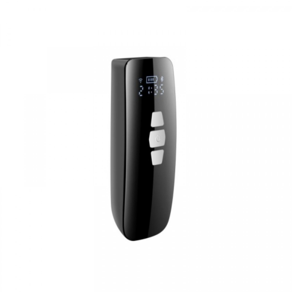 Scanner YHD-3200DB (1D 2D QR) cod de bare cu USB wireless bluetooth, Display, CMOS, Memorie, 1500mAh, Negru