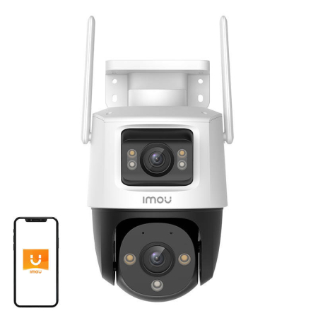 Gadgets - 360 ° in aer liber Wi-Fi Camera IMOU Cruiser Dual 8MP
