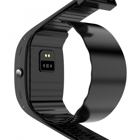 Smartwatch iSEN Watch P20 Negru, 1.3" HD, Tensiometru cu manseta gonflabila, Monitorizare familie, Ritm cardiac, Temperatura, Oxigen, 220mAh [6]