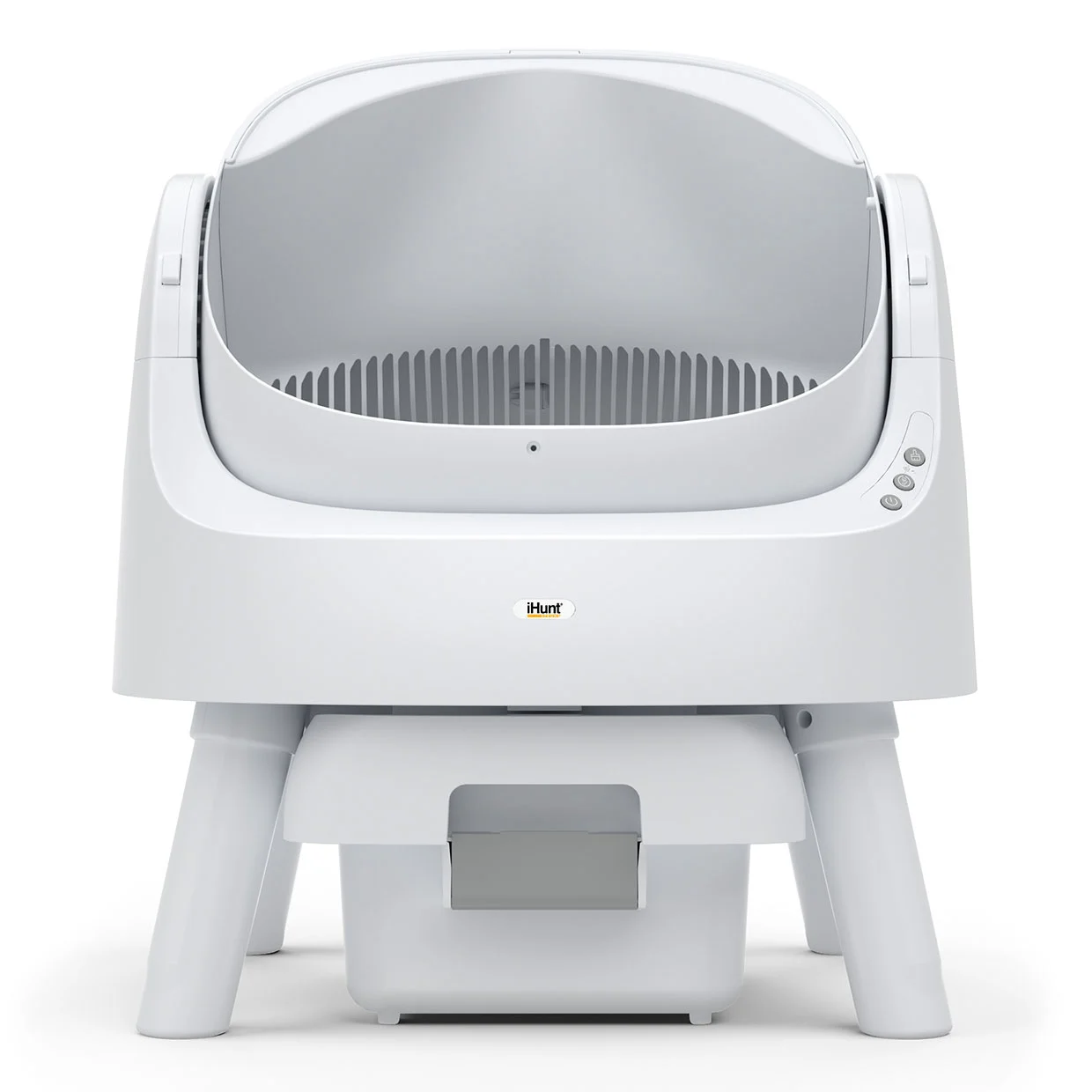 iHunt AutoScooper 11 Automata Macskaalom, Öntisztító, 10L Hulladéktartály, Infravörös Érzékelők, 32dB, Fehér [5]