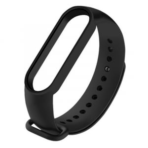 Bratara de schimb din silicon pentru smartband Xiaomi Mi Band 5 si Mi Band 6, diferite colorituri, confortabila si rezistenta [6]