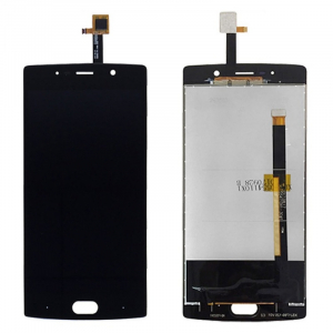 Piese de Schimb Telefoane Mobile - Display OGS original Doogee BL7000 Negru cu banda flex lunga