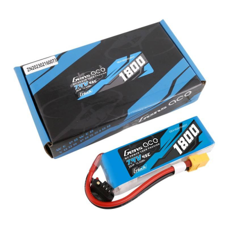 Acumulator GensAce G-Tech LiPo 1800mAh 7.4V 45C 2S1P XT60 [4]