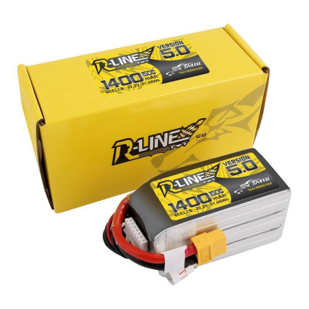 Acumulator Tattu R-Line 5.0 1400mAh 22.2V 150C 6S1P XT60 [4]