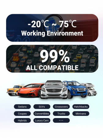 iSEN CPC1 Vezeték nélküli Autós Adapter CarPlay-hez (iOS), Fekete, 1,6 hüvelykes Kijelző Képekhez, Digitális Óra, Légfrissítő Funkció, Type-C, Automatikus Csatlakozás [18]