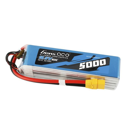 Akumulator LiPo Gens Ace Bashing 5000mAh 18.5V 60C 5S1P - XT90 [1]