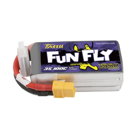 Altele - Akumulator Tattu Funfly 1550mAh 11,1V 100C 3S1P