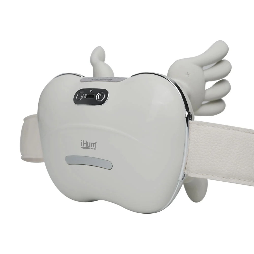 Aparat de Masaj Cervical și Umeri iHunt SPA HandTouch Neck 3D, Alb, Masaj Bionic 3D cu Imitare Mâini Umane, Încălzire, Reîncărcabil, Hands-Free [3]