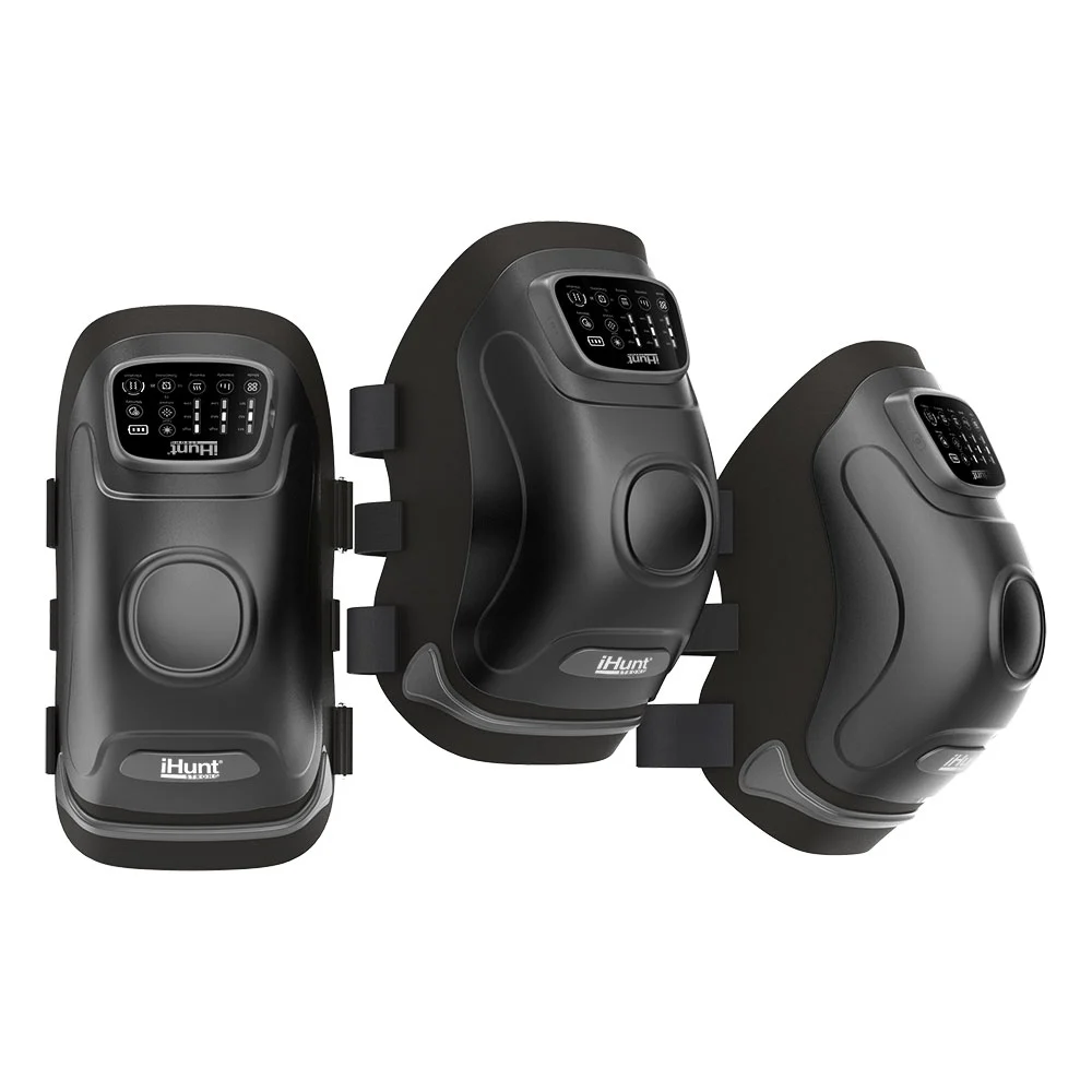 Aparat de Masaj pentru Genunchi și Articulații iHunt SPA KneeRestore, Compresie cu Aer, Vibrații, Terapie prin Căldură și Infraroșu, Baterie 5000mAh [2]
