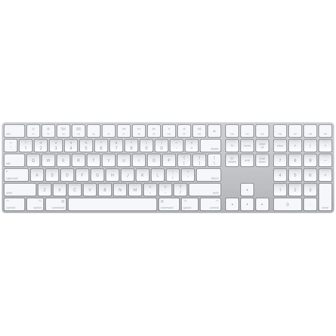 Apple Magic MXCJ3LL/A Keyboard with Numeric Keypad - US English [0]