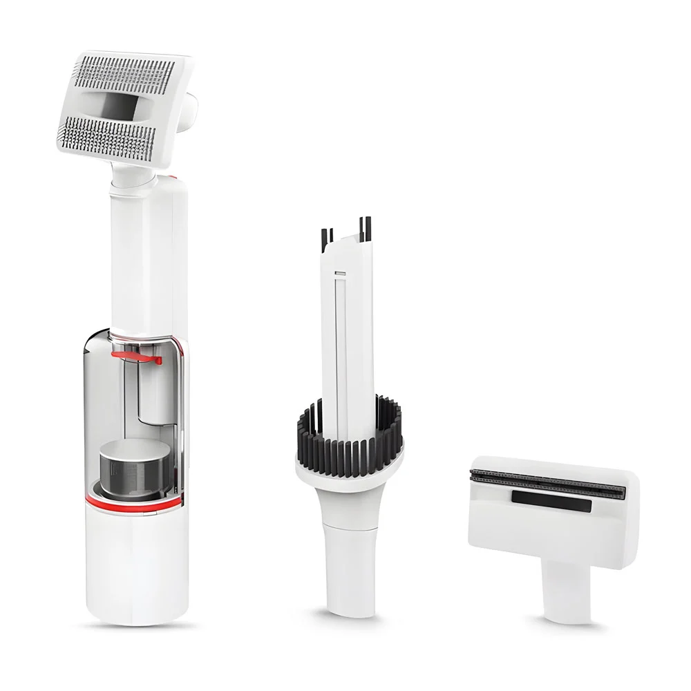 Aspirator de Mână fără Fir iHunt Bro Vacuum Cleaner 3-in-1, 100W, 13kPa, Autonomie 25 Min, Recipient 250ml, LED, pentru Păr de Animale [2]