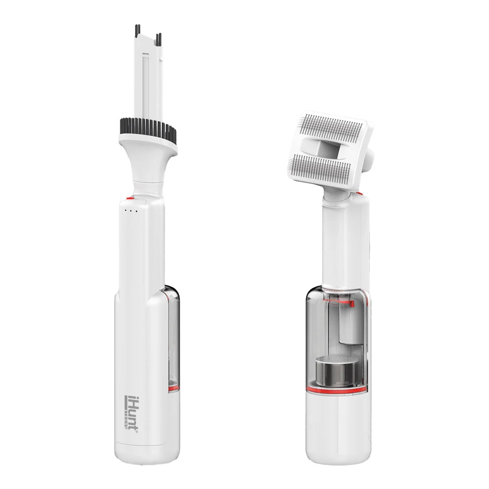 Aspirator de Mână fără Fir iHunt Bro Vacuum Cleaner 3-in-1, 100W, 13kPa, Autonomie 25 Min, Recipient 250ml, LED, pentru Păr de Animale [5]