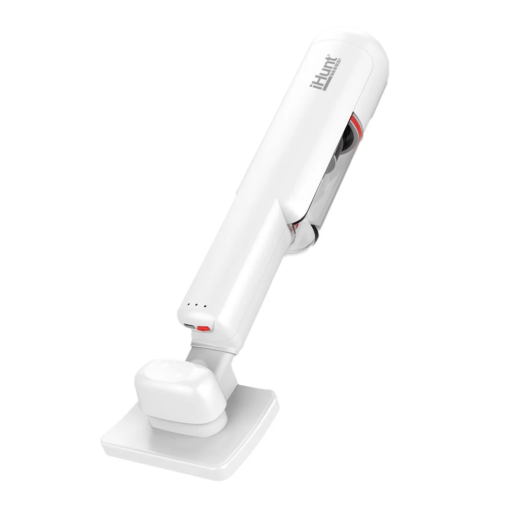 Aspirator de Mână fără Fir iHunt Bro Vacuum Cleaner 3-in-1, 100W, 13kPa, Autonomie 25 Min, Recipient 250ml, LED, pentru Păr de Animale [9]