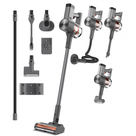 Aspirator fara fir Xiaomi G20 Max Negru, 25000 Pa, Multifunctional, Lumini LED, 520W, 25.2V, 7-Cell Battery, 180AW, Filtrare in 5 Etape, Mod de Economisire a Energiei [3]