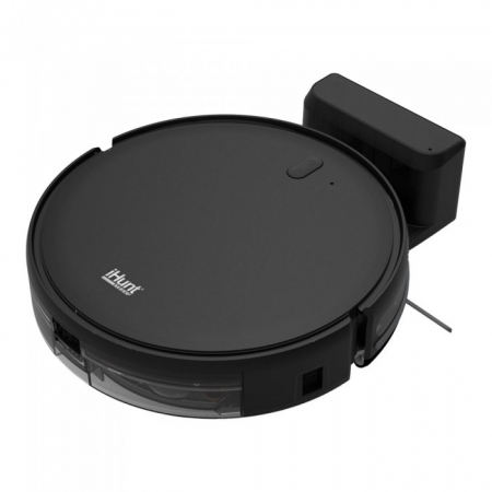 Aspiratoare Robot - Robot aspirare iHunt Robo Clean, Wi-Fi, iHunt Home APP, Curatare Umeda si Uscata, Multisuprafete, Navigare Laser, Mapare Laser, Smart Memory, 3-in-1
