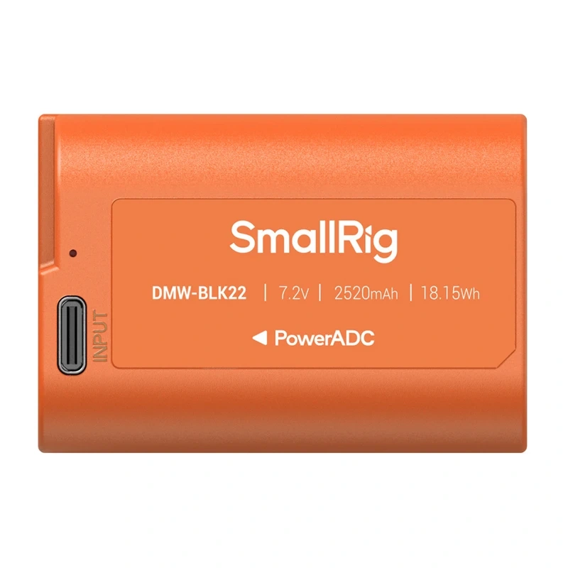 Baterie pentru camera SMALLRIG DMW-BLK22 (portocaliu) [3]