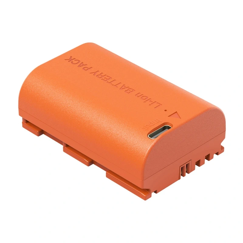 Gadgets - Baterie pentru camera SMALLRIG E6P-C26 (portocalie)