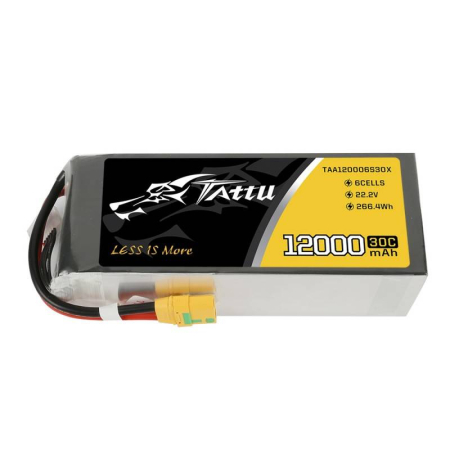 Altele - Baterie Tattu 12000mAh 22.2V 30C 6S1P XT90