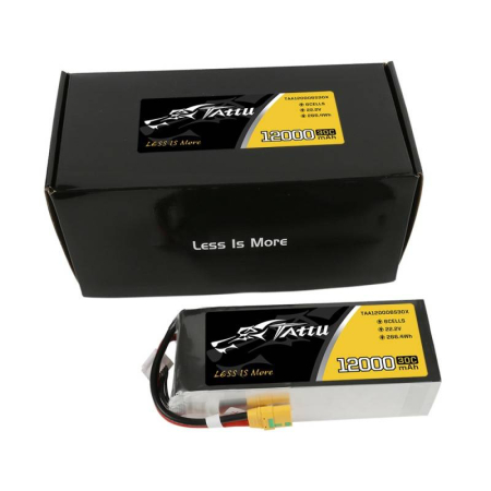 Baterie Tattu 12000mAh 22.2V 30C 6S1P XT90 [4]