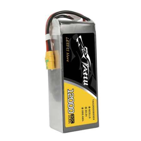 Baterie Tattu 12000mAh 22.2V 30C 6S1P XT90 [3]