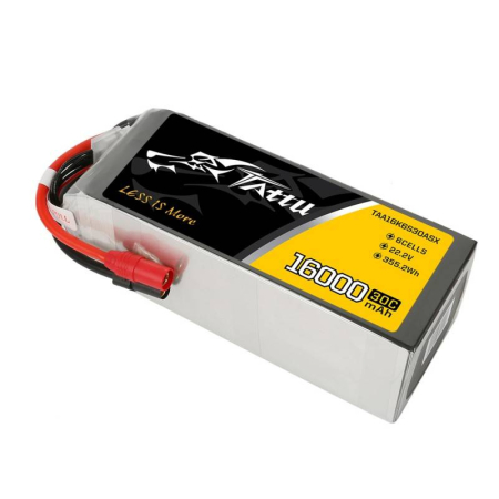 Baterie Tattu 16000mAh 22.2V 30C 6S1P LiPo AS150+XT150 [1]