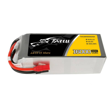 Altele - Baterie Tattu 16000mAh 22.2V 30C 6S1P LiPo AS150+XT150
