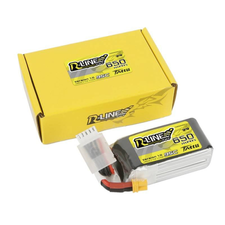 Baterie Tattu R-Line 650mAh 14,8V 95C 4S1P XT30 [4]