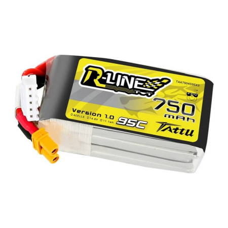 Baterie Tattu R-Line 750mAh 14.8V 95C 4S1P XT30 [3]