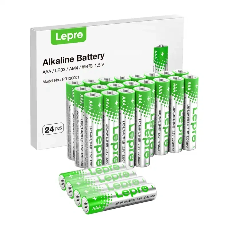 Baterii alcaline LEPRO 130001-24 AAA R3, pachet de 24 de bucati [1]