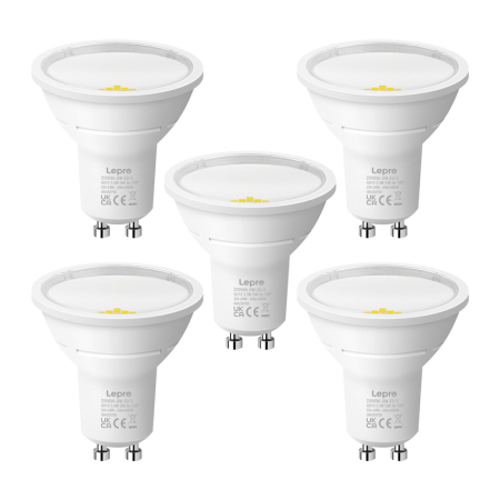Bec LED LEPRO 200086-DW GU10 5 buc. [0]