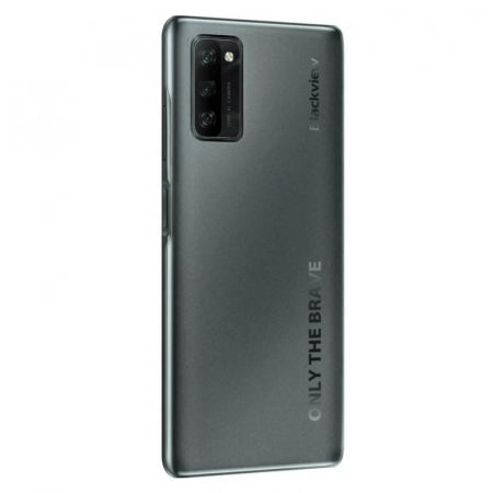 Telefon mobil Blackview A100 Gri, 4G, IPS FHD+ 6.67", 6GB RAM, 128GB ROM, Android 11, Helio P70 OctaCore, NFC, 4680mAh, Dual SIM [5]