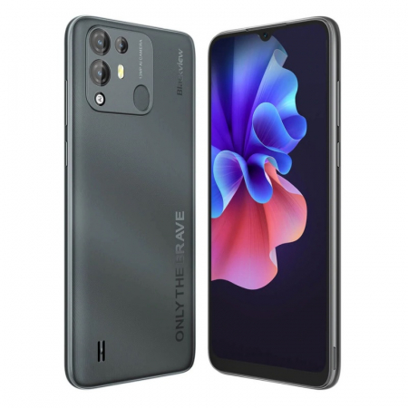 Telefon mobil Blackview A55 Pro Negru, 4G, IPS 6.528" Waterdrop, 4GB RAM, 64GB ROM, Android 11, Helio P22 OctaCore, 4780mAh, Dual SIM [7]