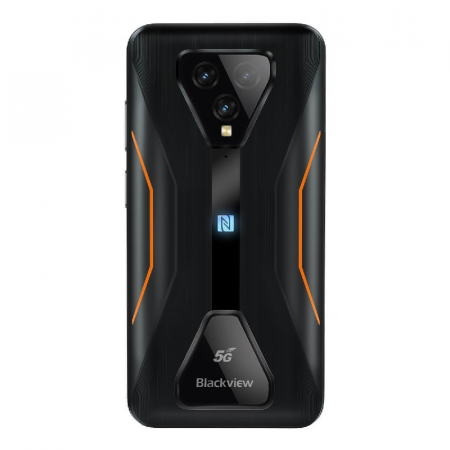 Telefon mobil Blackview BL5000 Portocaliu, Dual 5G, IPS 6.36", 8GB RAM, 128GB ROM, Android 11, Dimensity 700 Octa Core, NFC, IP68, 4980mAh [2]
