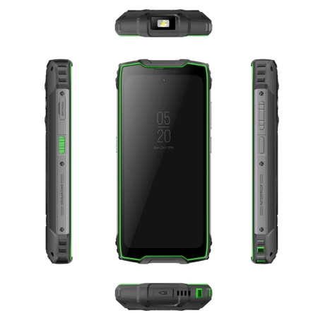 Telefon mobil Blackview BV9300 Pro Verde, 4G, Dual Screen 6.7"+1.32" FHD+ 120Hz, 16GB RAM (8GB + 8GB extensibili), 256GB, Android 13, Helio G99, NFC, 15080mAh, Dual SIM [5]